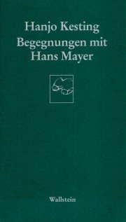 Couverture : Begegnungen mit Hans Mayer