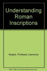 Couverture : Understanding Roman inscriptions