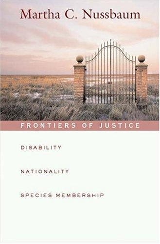 Couverture : Frontiers of Justice