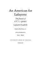 Couverture : An American for Lafayette