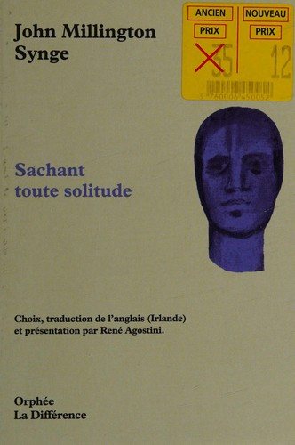 Couverture : Sachant toute solitude