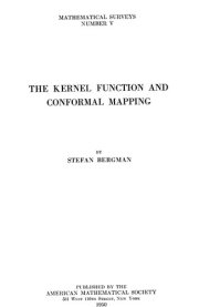 Couverture : The Kernel function and conformal mapping