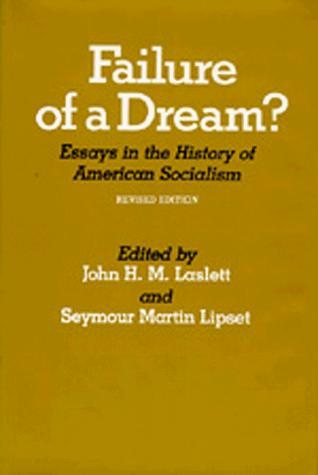 Couverture : Failure of a dream?