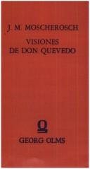 Couverture : Visiones de Don Quevedo