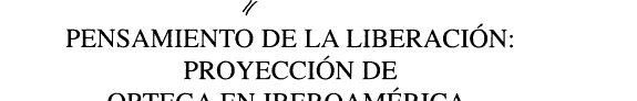 Couverture : Pensamiento de la liberación