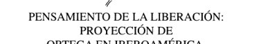 Couverture : Pensamiento de la liberación