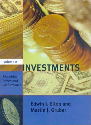 Couverture : Investments