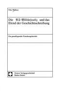 Couverture : Die NS-Militärjustiz und das Elend der Geschichtsschreibung