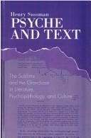 Couverture : Psyche and text