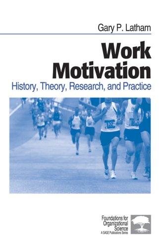 Couverture : Work motivation