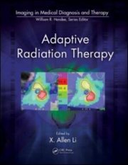 Couverture : Adaptive Radiation Therapy