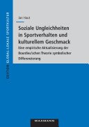Couverture : Soziale Ungleichheiten in Sportverhalten und kulturellem Geschmack