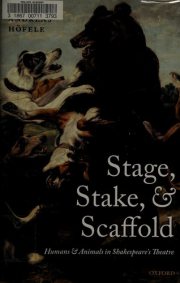Couverture : Stage, stake, and scaffold