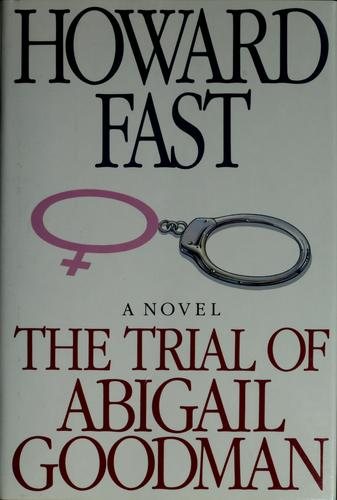 Couverture : The trial of Abigail Goodman