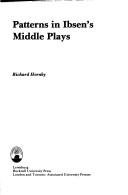 Couverture : Patterns in Ibsen's middle plays