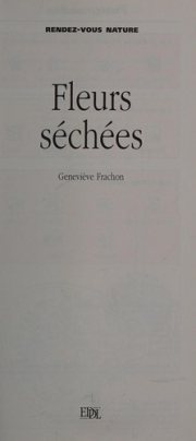 Couverture : Fleurs séchées
