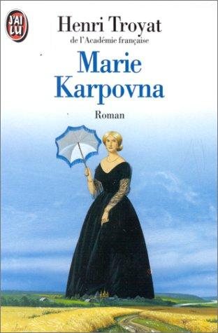 Couverture : Marie Karpovna