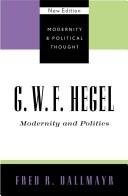 Couverture : G.W.F. Hegel