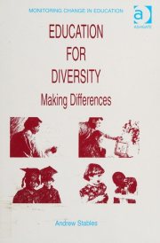 Couverture : Education for diversity