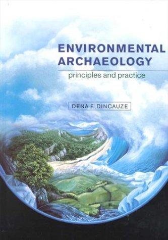 Couverture : Environmental archaeology