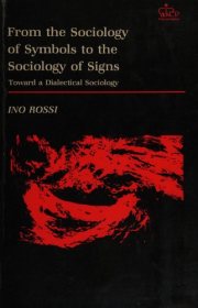 Couverture : From the sociology of symbols to the sociology of signs
