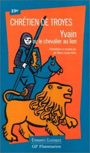 Couverture : Yvain ou Le chevalier au lion