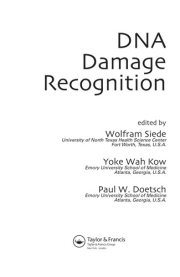 Couverture : DNA damage recognition