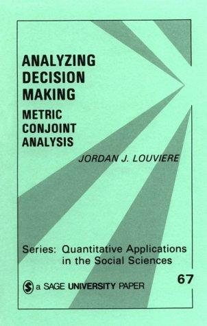 Couverture : Analyzing decision making