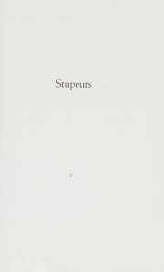 Couverture : Stupeurs et autres écrits
