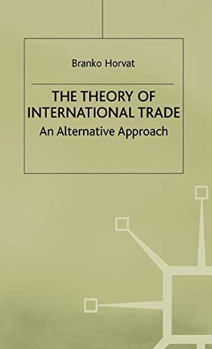 Couverture : The Theory of International Trade