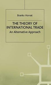 Couverture : The Theory of International Trade