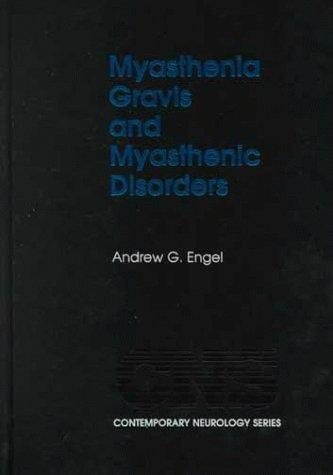Couverture : Myasthenia gravis and myasthenic disorders