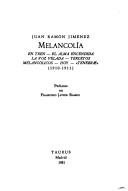 Couverture : Melancolía (1910-1911)
