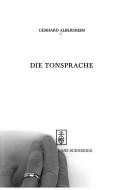 Couverture : Die Tonsprache