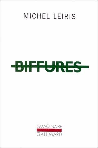 Couverture : Biffures