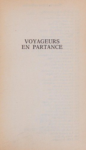 Couverture : Voyageurs en partance (Passion (599))