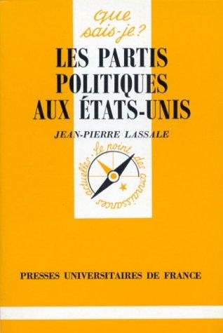 Couverture : Les partis politiques aux Étas-Unis