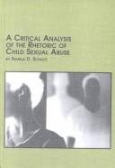Couverture : A Critical Analysis of the Rhetoric of Child Sexual Abuse