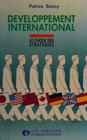 Couverture : Développement international