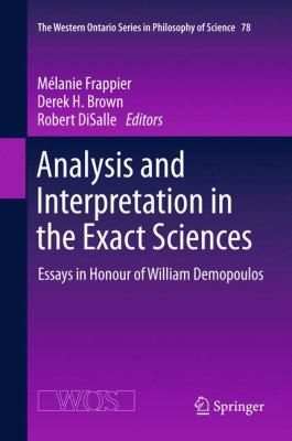 Couverture : Analysis and Interpretation in the Exact Sciences