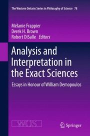 Couverture : Analysis and Interpretation in the Exact Sciences