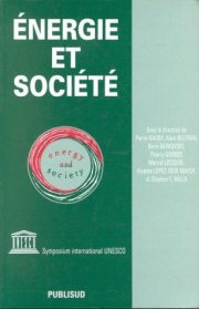 Couverture : Energie et société
