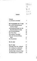 Couverture : Der 17. [i.e. siebzehnte] Juni 1953