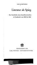 Couverture : Literatur als Spiegel