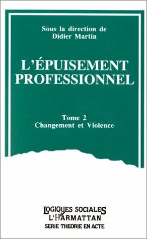 Couverture : L'Epuisement professionnel