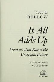 Couverture : It all adds up