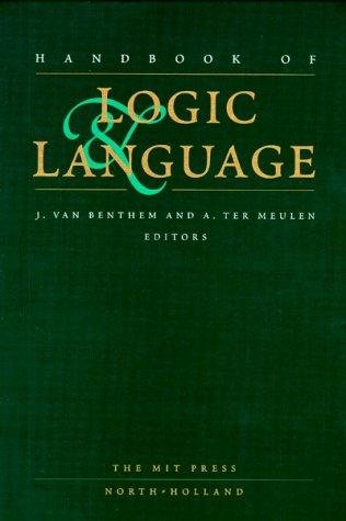 Couverture : Handbook of logic and language