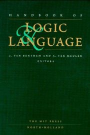 Couverture : Handbook of logic and language