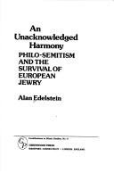 Couverture : An unacknowledged harmony