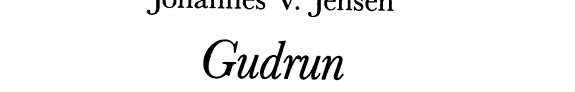 Couverture : Gudrun